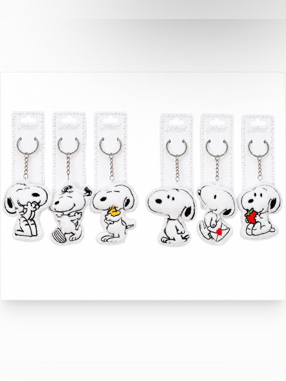 *BUY NOW* 1 Pc Plush Snoopy Keychain/Bag Charm